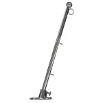 BAYRAK DİREĞİ KROM BOY:60 cm    