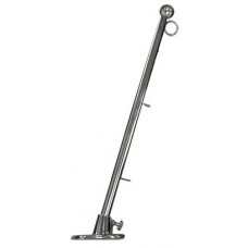 BAYRAK DİREĞİ KROM BOY:60 cm    